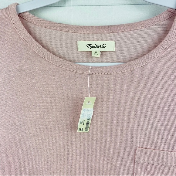 Madewell | Light Pink long sleeve Top - Picture 3 of 3